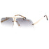 Carrera Grey SF Gold SP Lens Gold Sunglasses One Size
